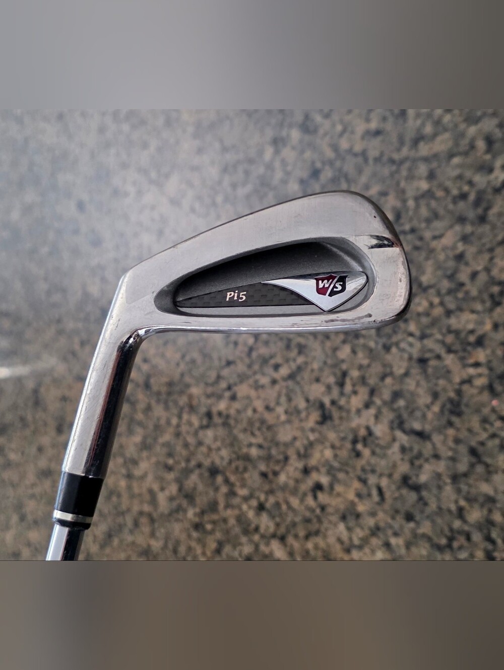 Wilson Staff Golf Pi 5 Left handed single 2 iron steel shaft S300 dynamic gold